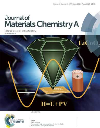 cover jounal of materials chemistry a