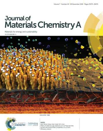 Cover journal of materials chemistry A