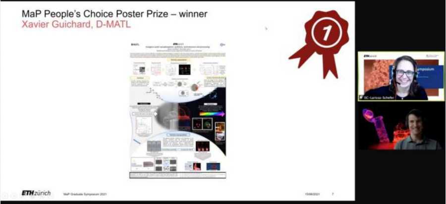 Enlarged view: Poster Award Xavier