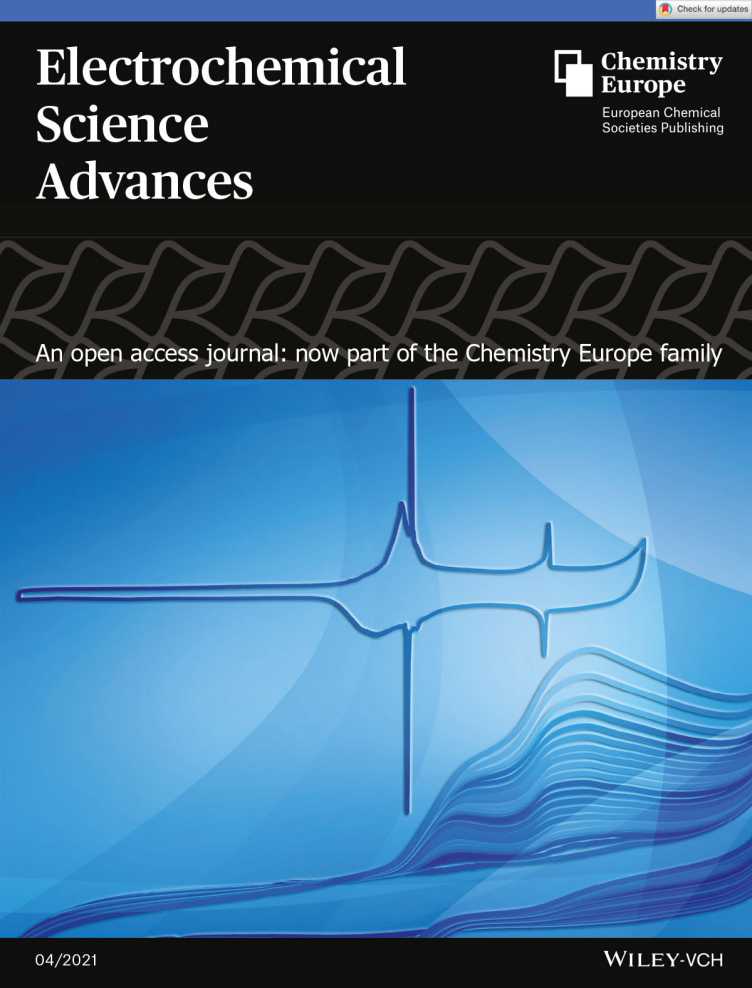 Cover Electrochemical Science Advance