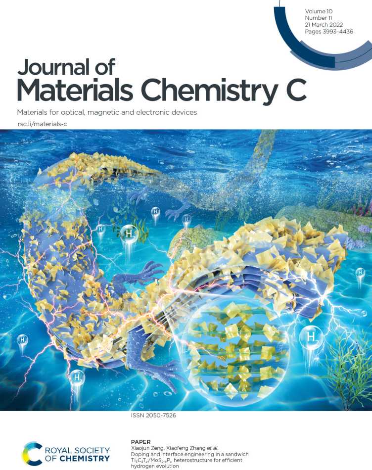 Cover of Materials Chemistry C