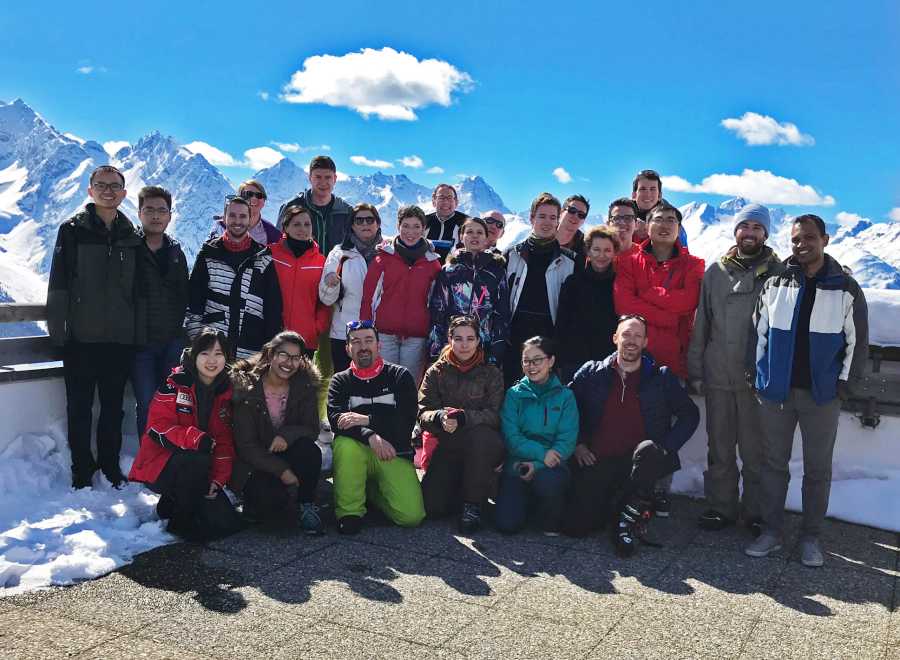 Enlarged view: Group picture 2018, Scuol